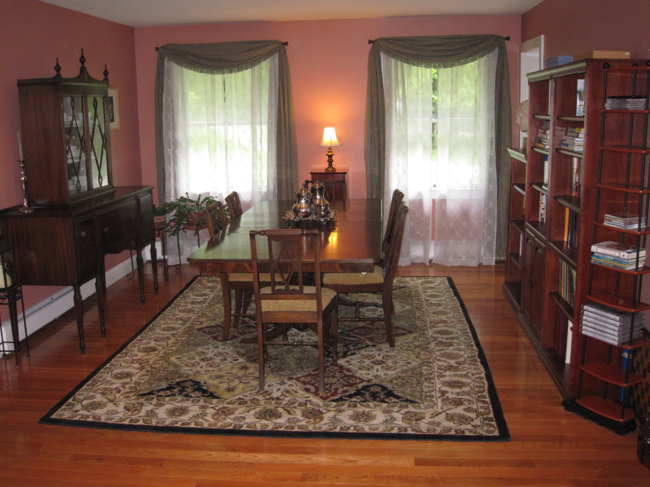 614 W Road Richmond, MA 01254 - Photo 9 of 19 a view of a dining room with furniture