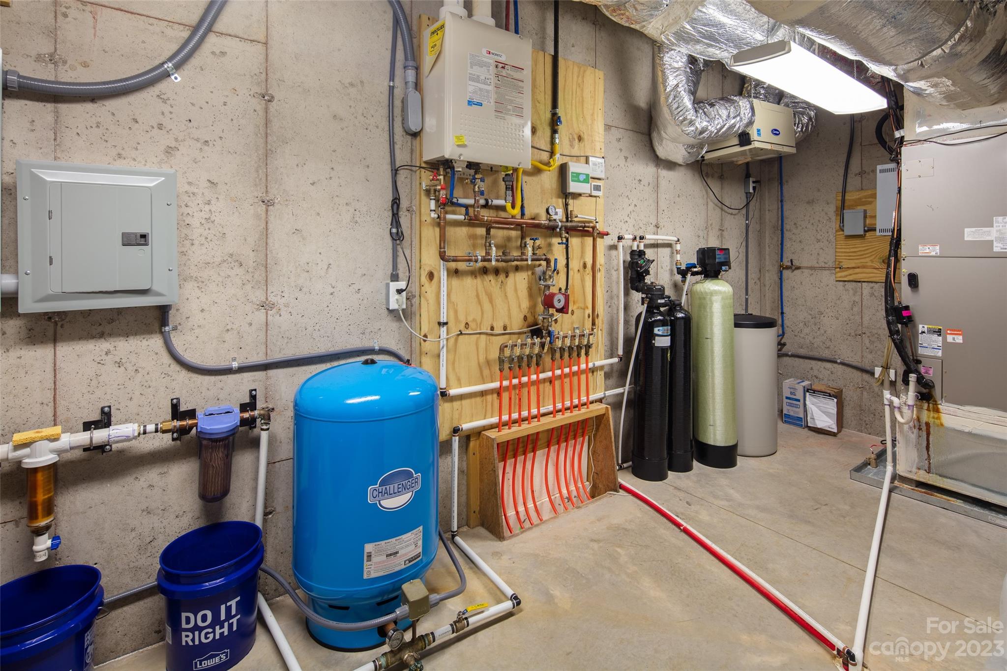 285 Red Tail Trail Mill Spring Mill Spring, NC 28756 - Photo 39 of 48 a view of storage and utility room