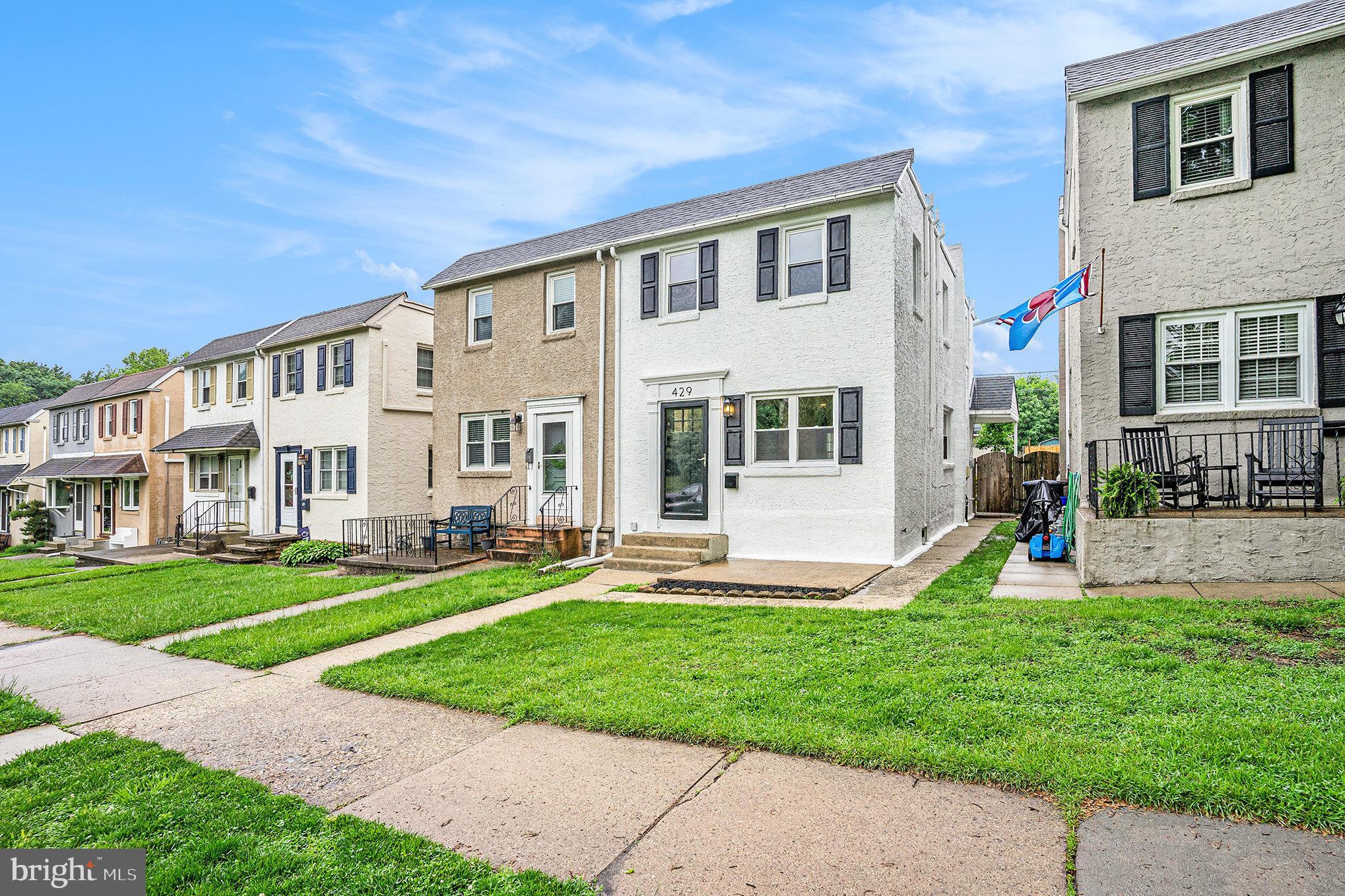 429 East 12th Avenue Conshohocken, PA 19428 - Photo 2 of 34 a front view of a house with a yard