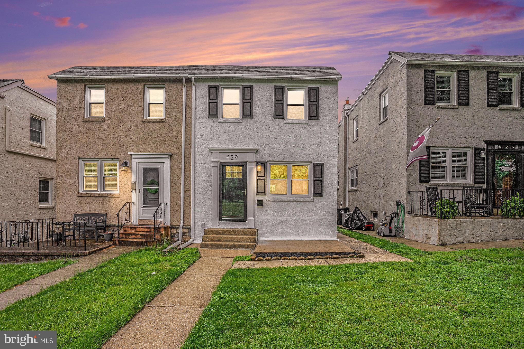 429 East 12th Avenue Conshohocken, PA 19428 - Photo 34 of 34 a front view of a house with a yard