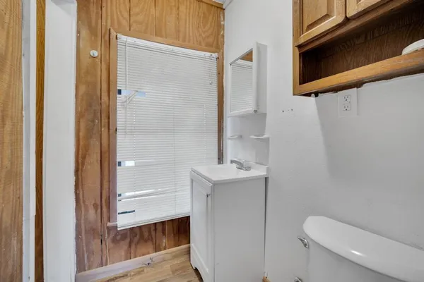 a close up view of a shower curtain