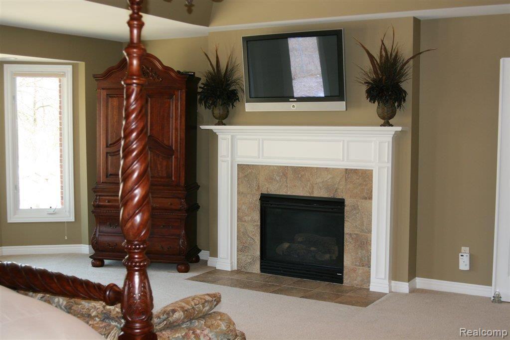 870 Quarry Drive Rochester, MI 48306 - Photo 16 of 25 Master fireplace.JPG