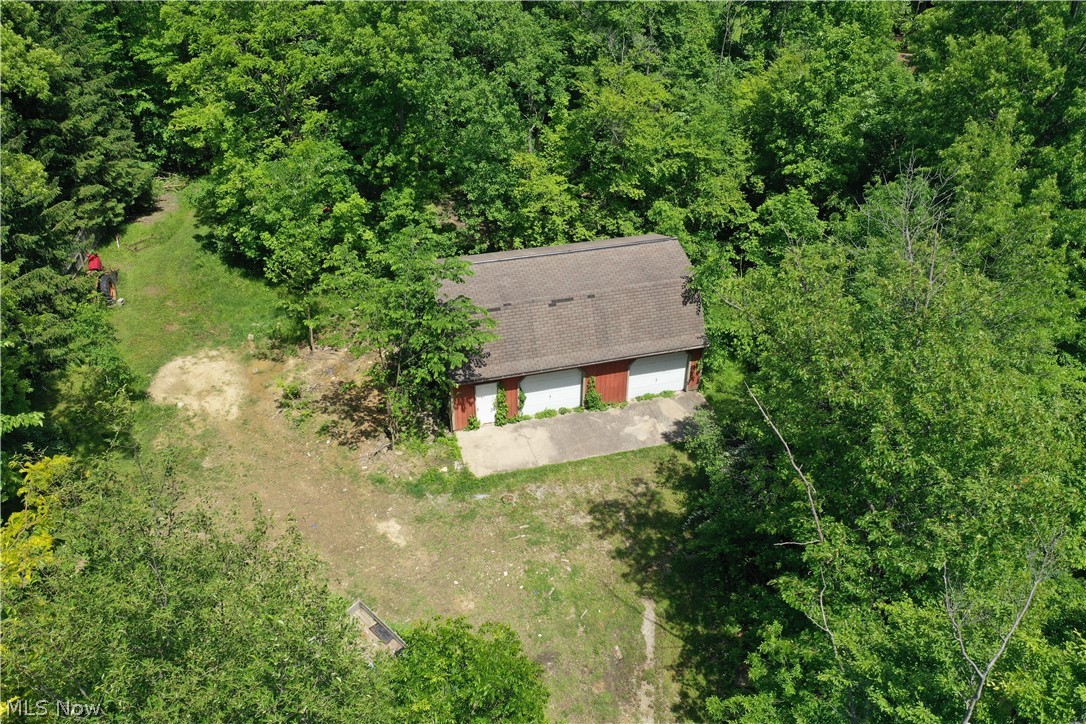 9129 Valley View Road Macedonia, OH 44056 - Photo 9 of 12 Ariel view of pole barn