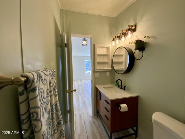 723 Finnie Flat Road, Unit 132 Camp Verde, AZ 86322 - Photo 49 of 58 a bathroom with a sink and a mirror