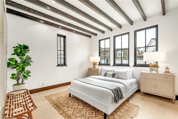 a view of a livingroom from a hallway