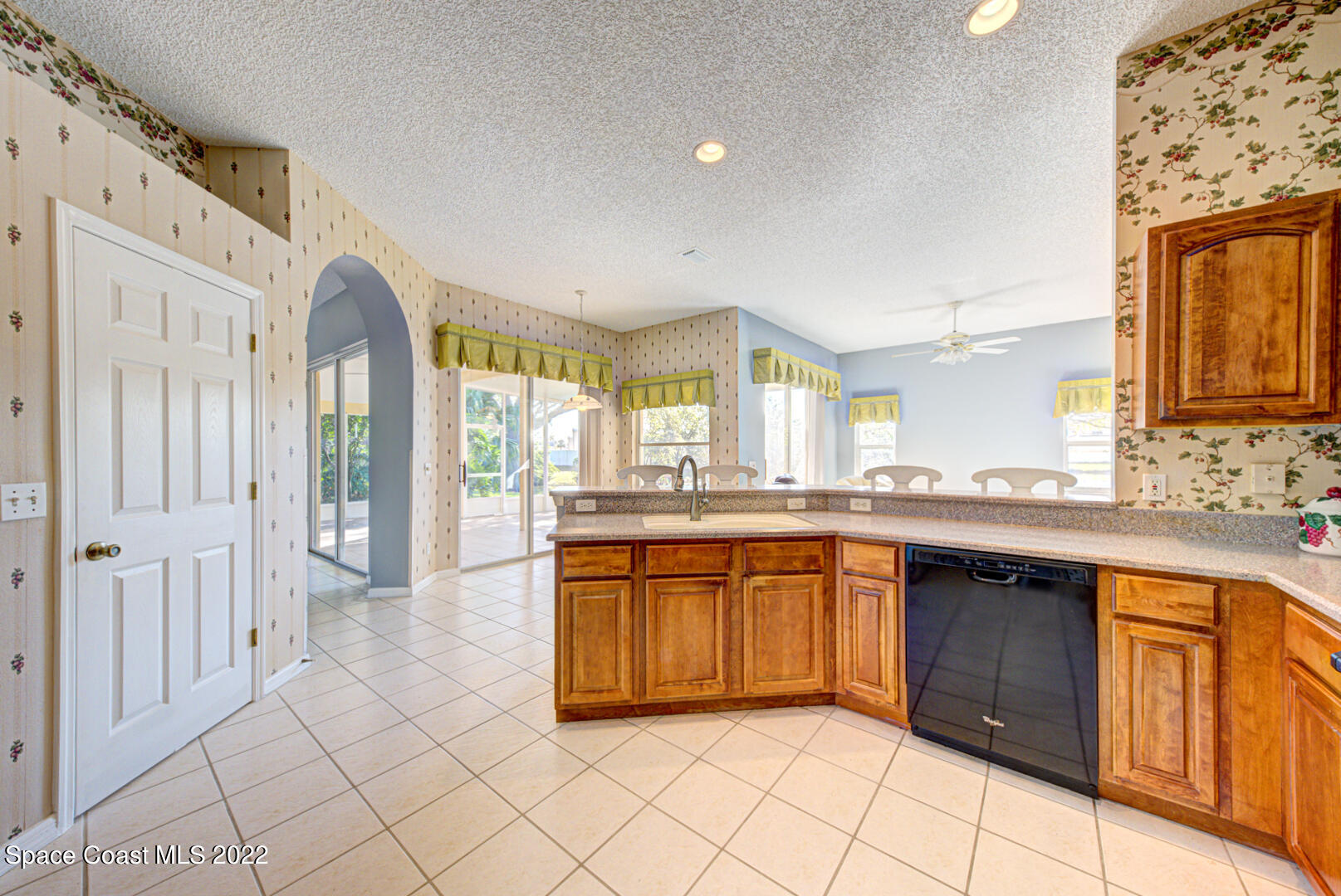 1241 Winding Meadows Road Rockledge, FL 32955 - Photo 31 of 54 kitchen with tile floor