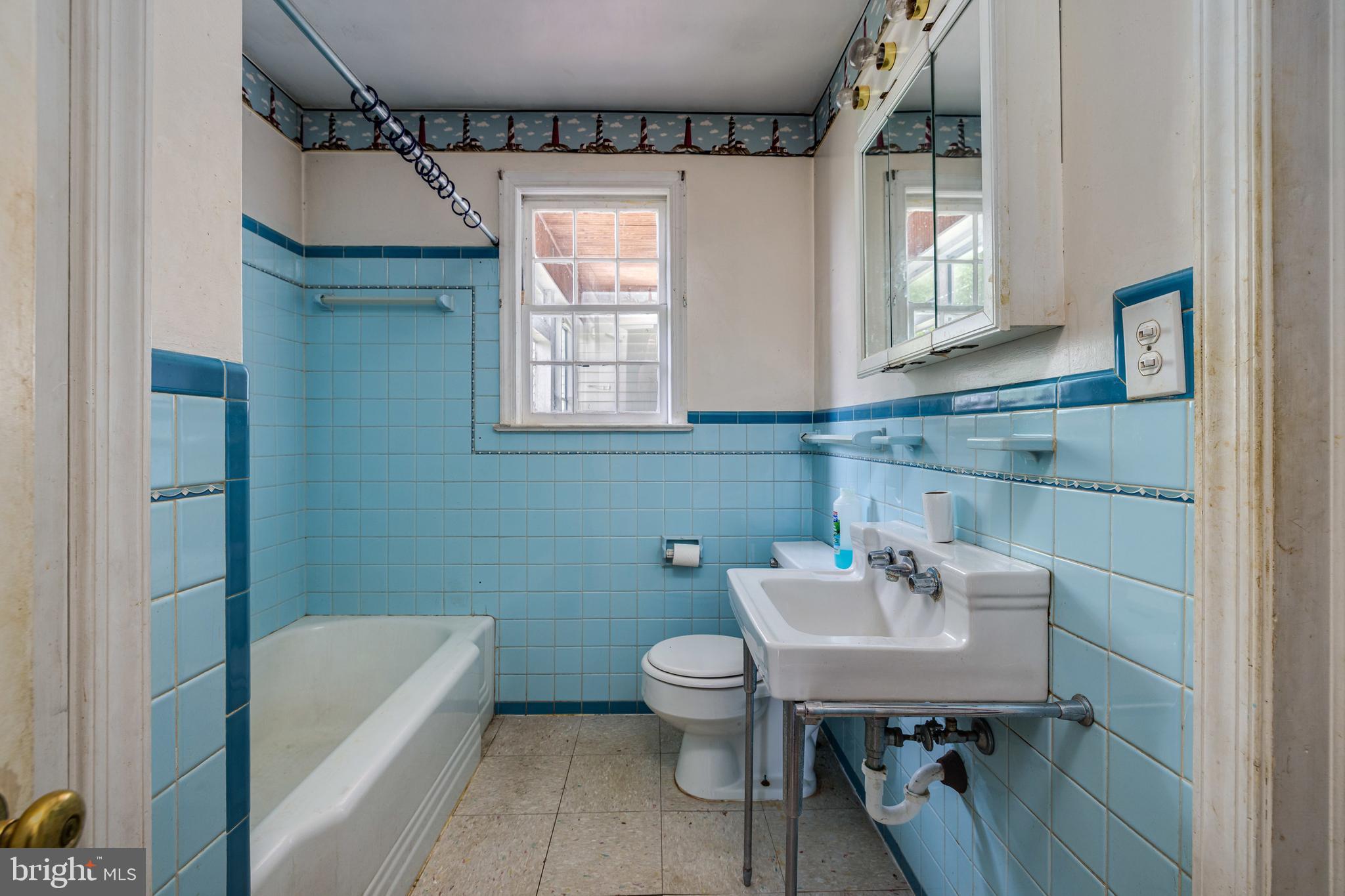 501 South Fork Road Luray, VA 22835 - Photo 26 of 79 a bathroom with a sink a toilet and bathtub