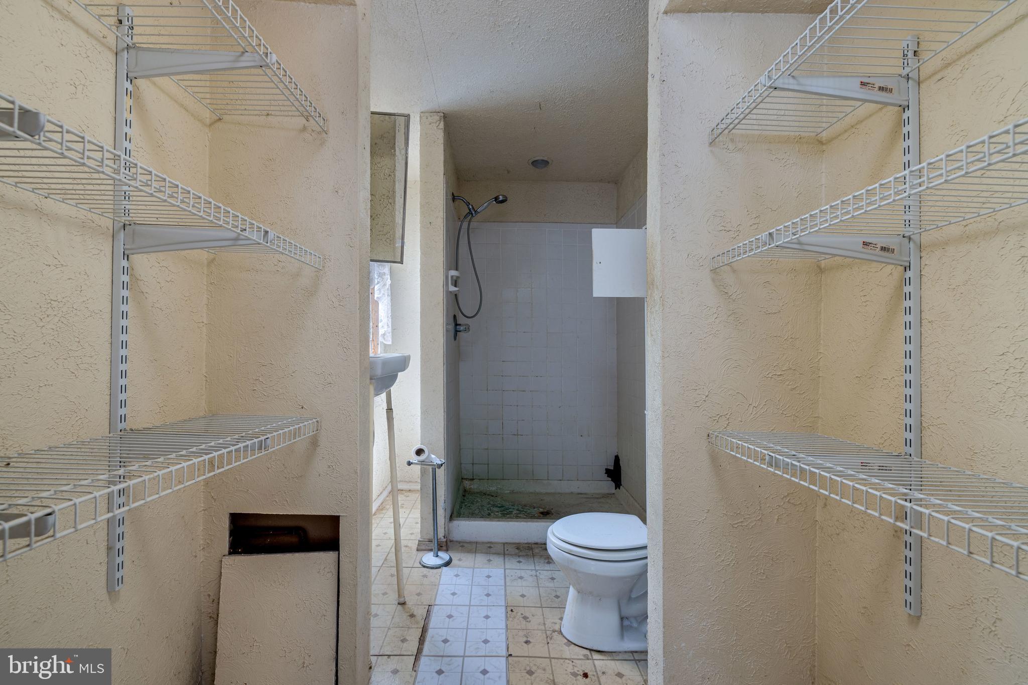 501 South Fork Road Luray, VA 22835 - Photo 31 of 79 a bathroom with a toilet and a shower