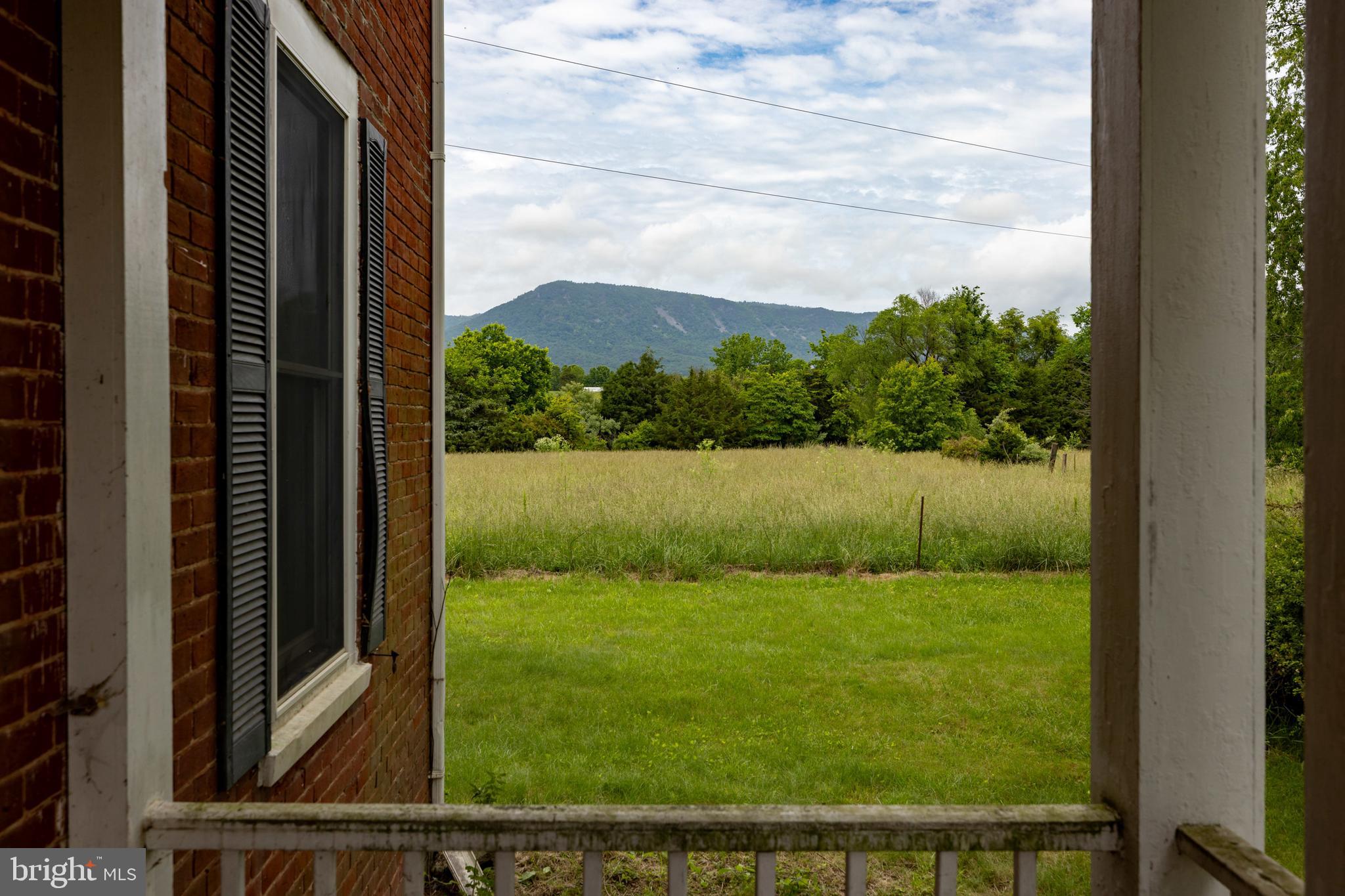 501 South Fork Road Luray, VA 22835 - Photo 43 of 79 a view of a back yard from a window