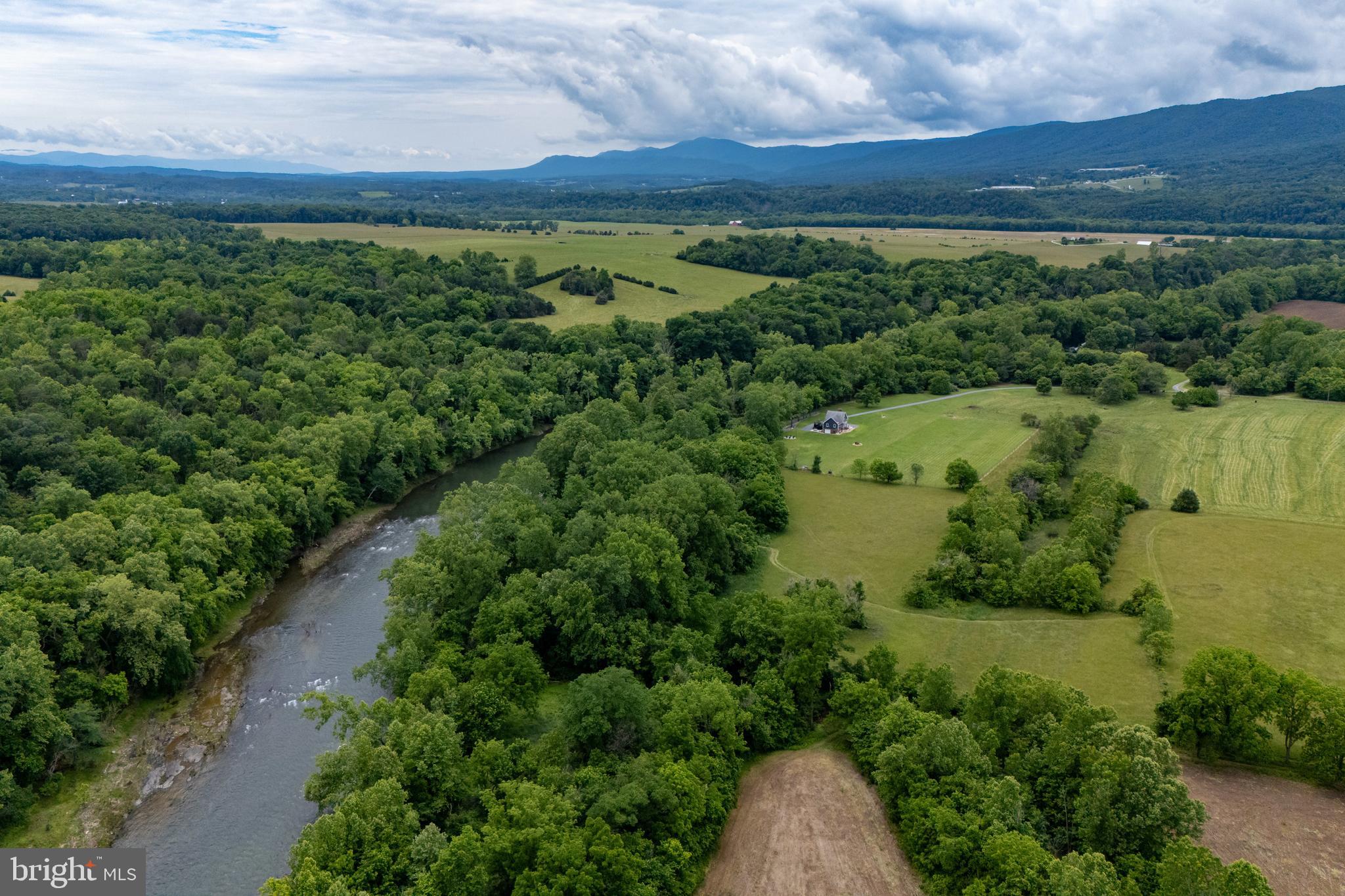 501 South Fork Road Luray, VA 22835 - Photo 5 of 79 an aerial view of a residential houses with outdoor space and trees