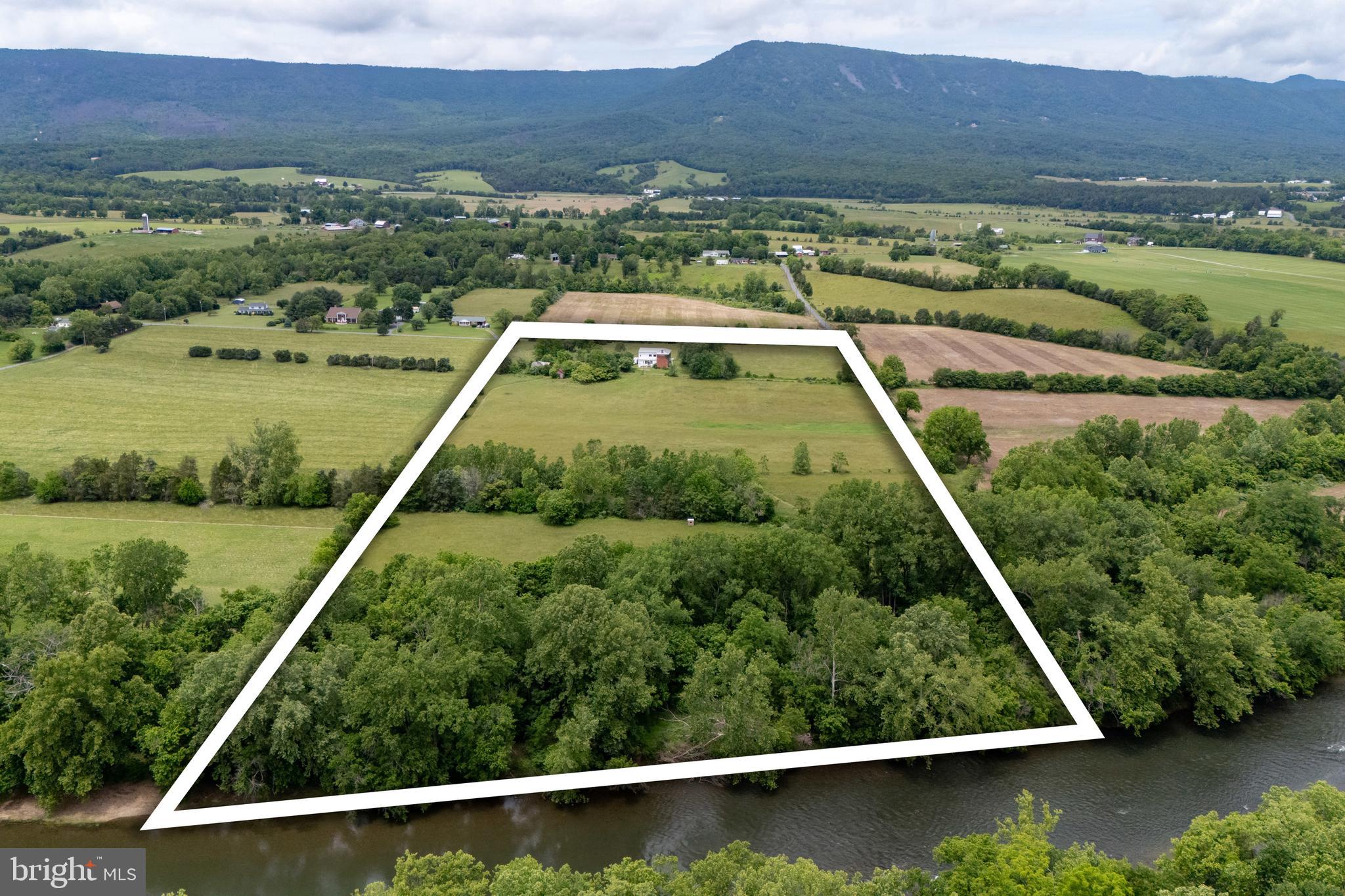 501 South Fork Road Luray, VA 22835 - Photo 66 of 79 a view of swimming pool with a garden