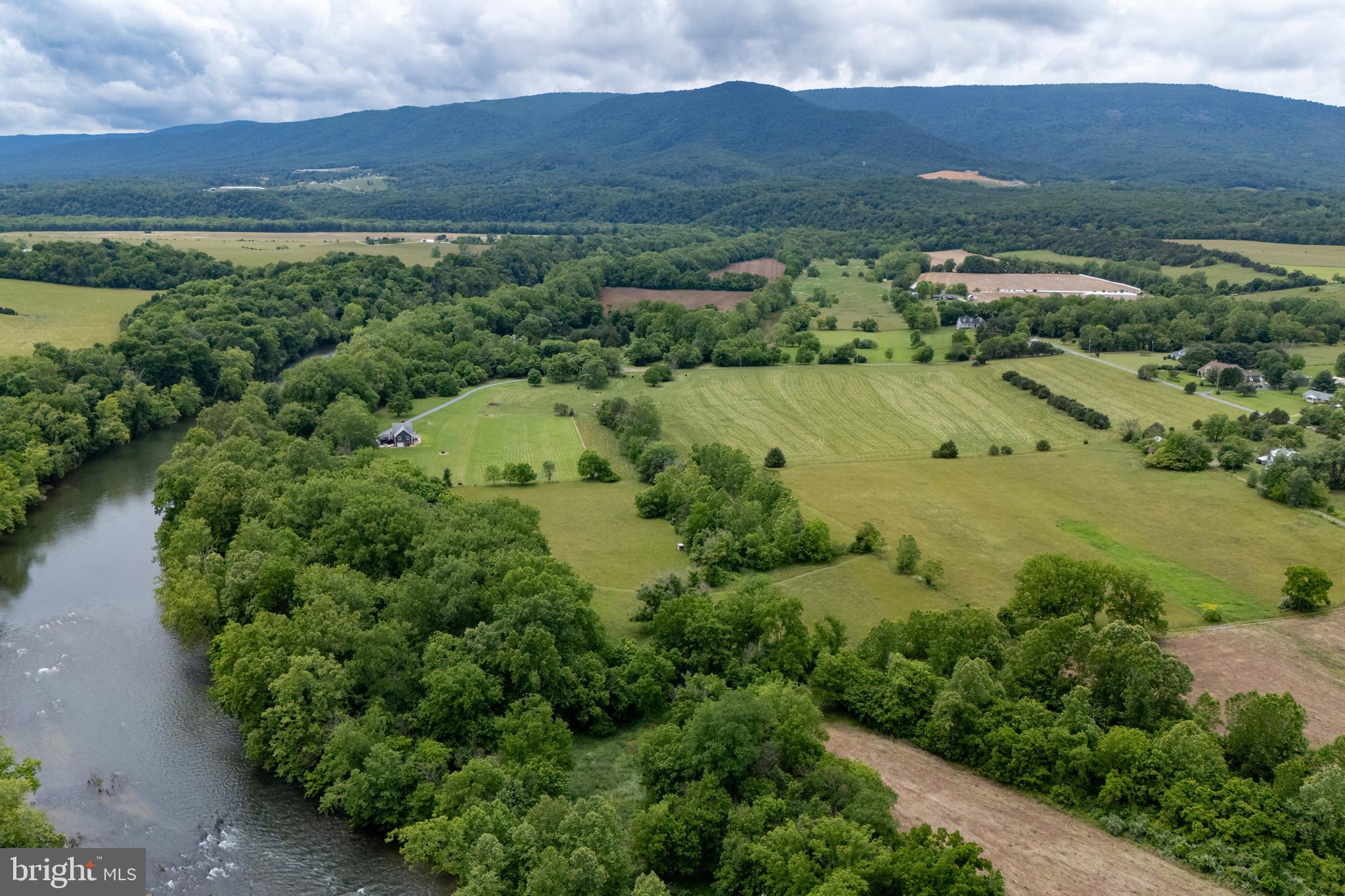 501 South Fork Road Luray, VA 22835 - Photo 69 of 79 an aerial view of a house with a yard