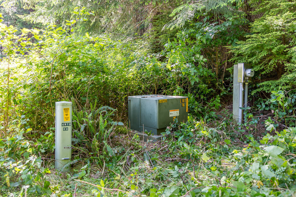 Lot 400 Northwest Legion Road Waldport, OR 97394 - Photo 4 of 10 Utilities on Cleared Site