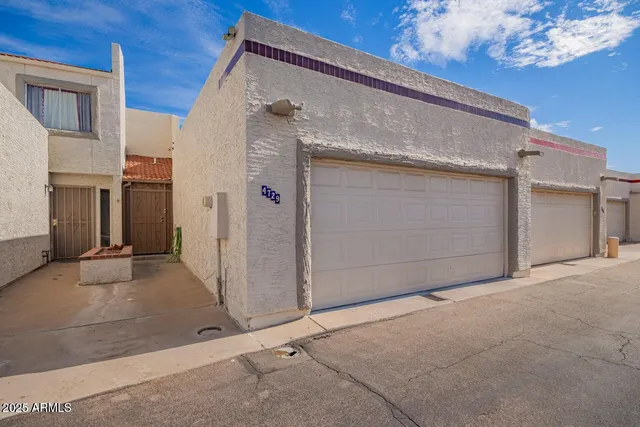 a view of a house with a outdoor space
