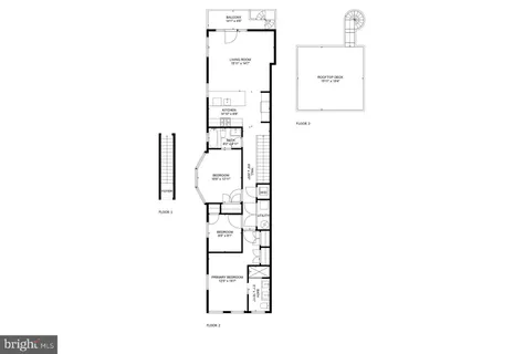 a picture of a bench in room