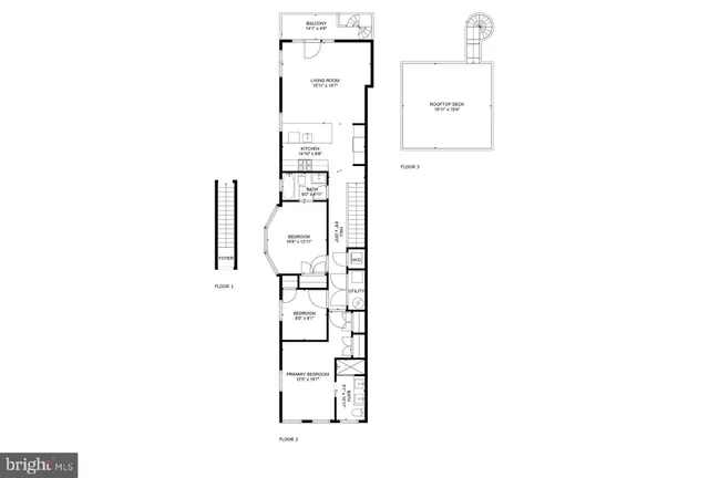 a picture of a bench in room