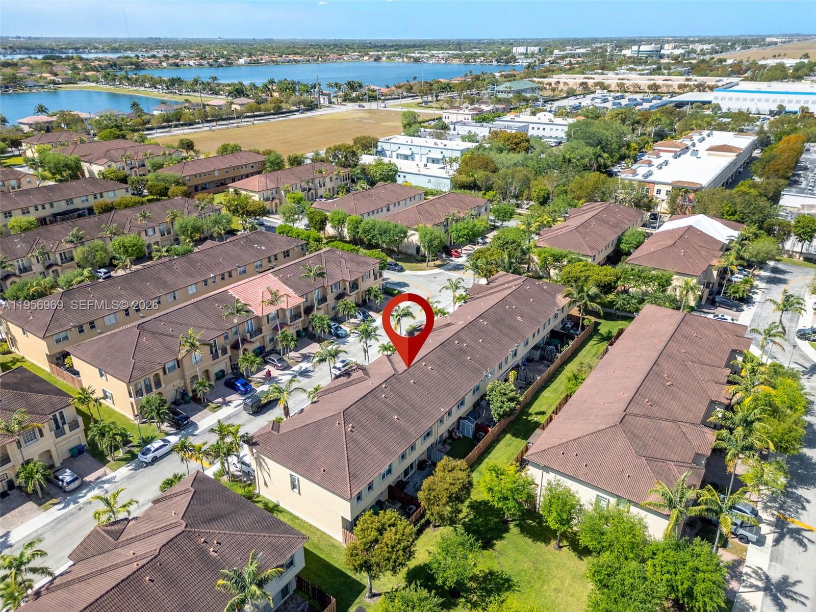12965 Southwest 133rd Terrace Miami, FL 33186 - Photo 37 of 42 an aerial view of residential houses with outdoor space