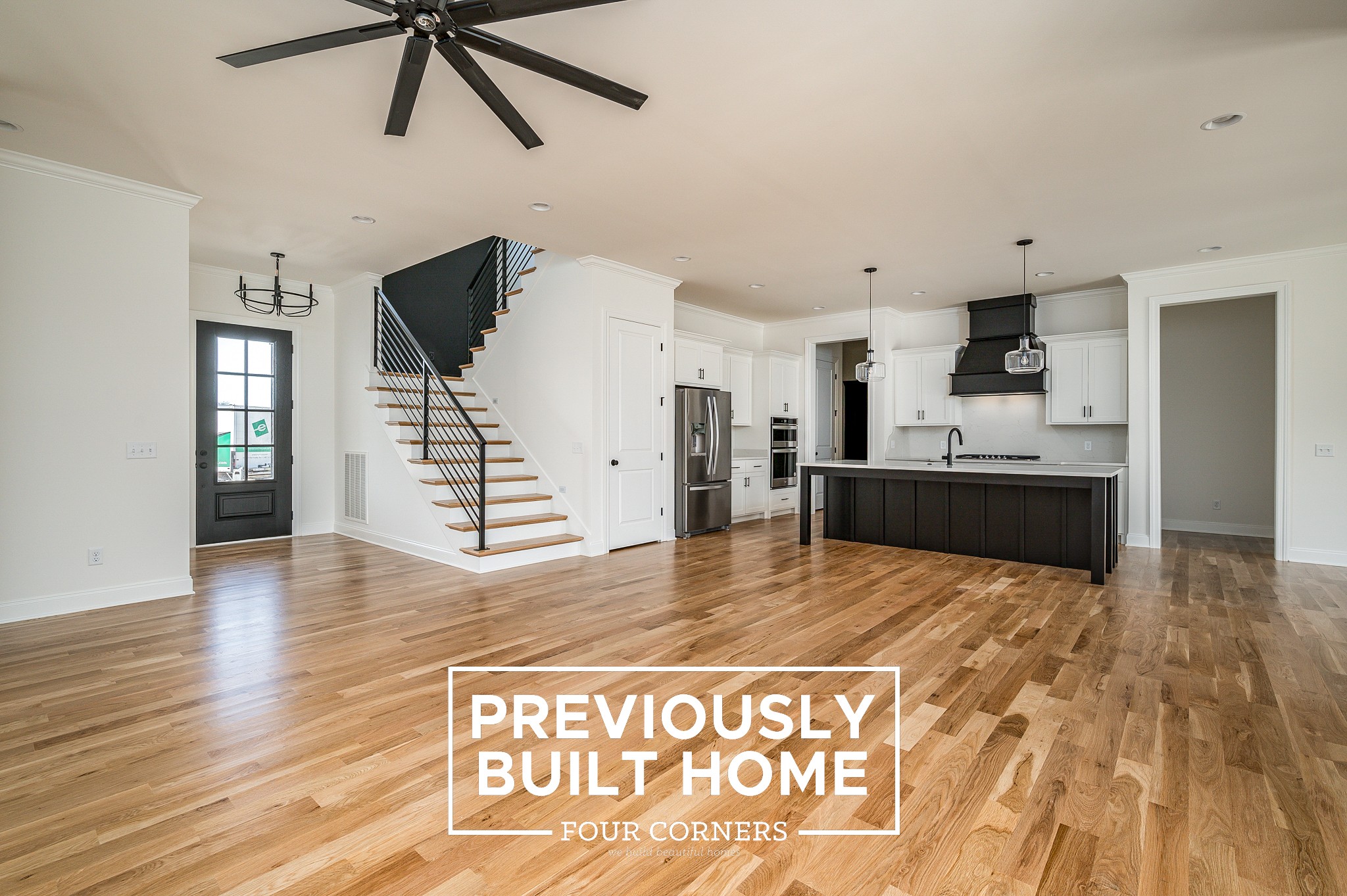 5422 Maroon Drive Murfreesboro, TN 37129 - Photo 8 of 35 a view of kitchen and hall with wooden floor