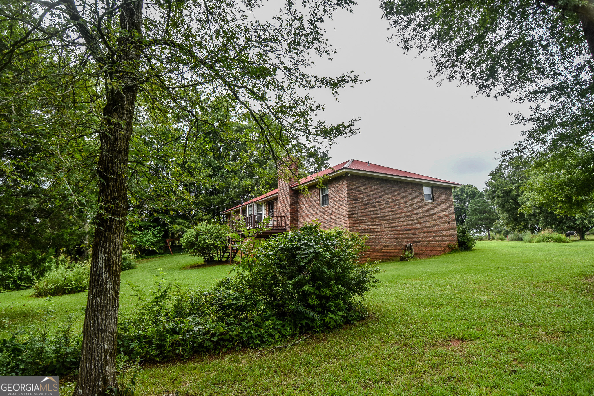 223 Ward Road Williamson, GA 30292 - Photo 11 of 51 a backyard of a house with lots of green space