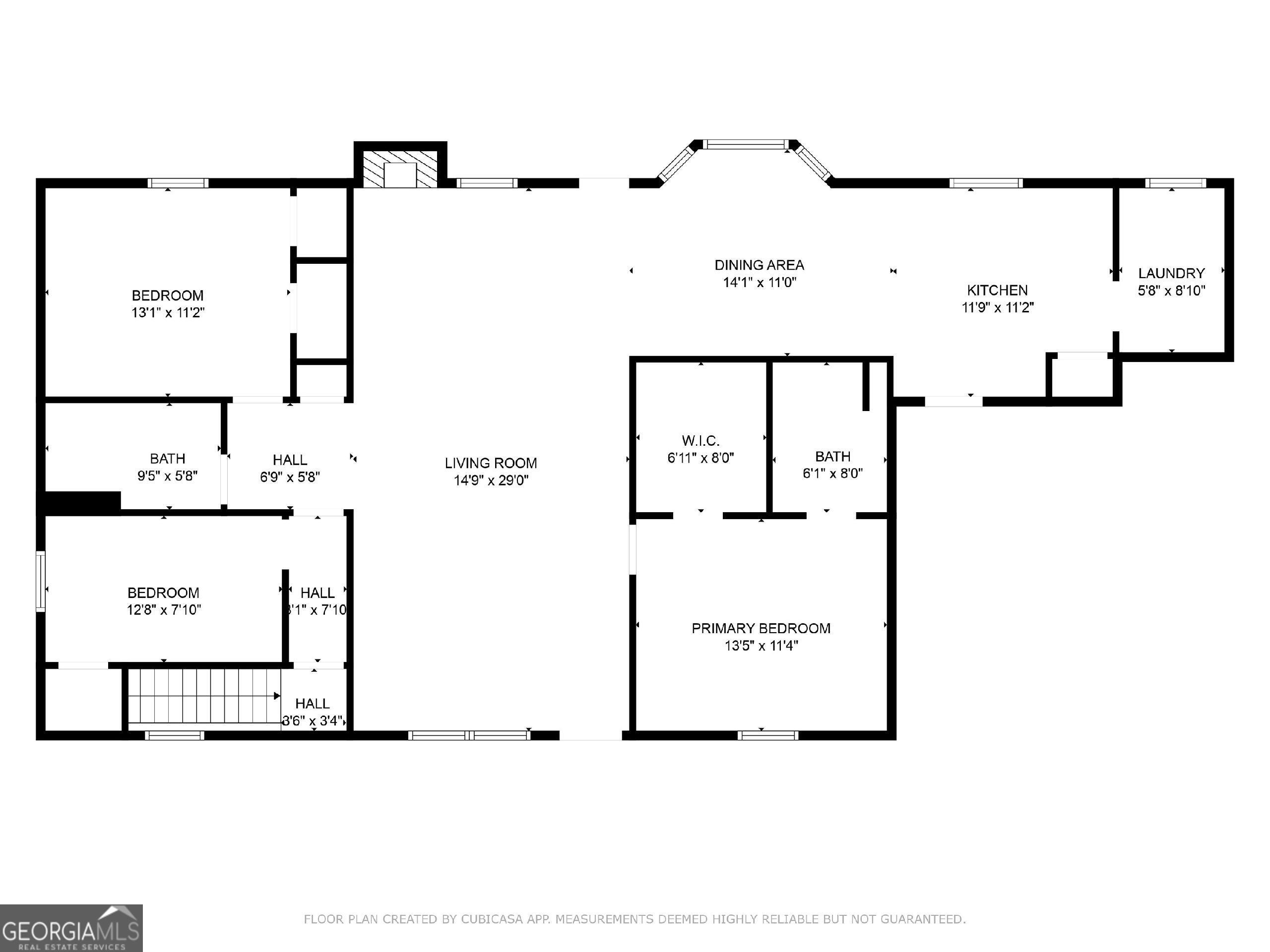 223 Ward Road Williamson, GA 30292 - Photo 49 of 51 a picture of a open kitchen
