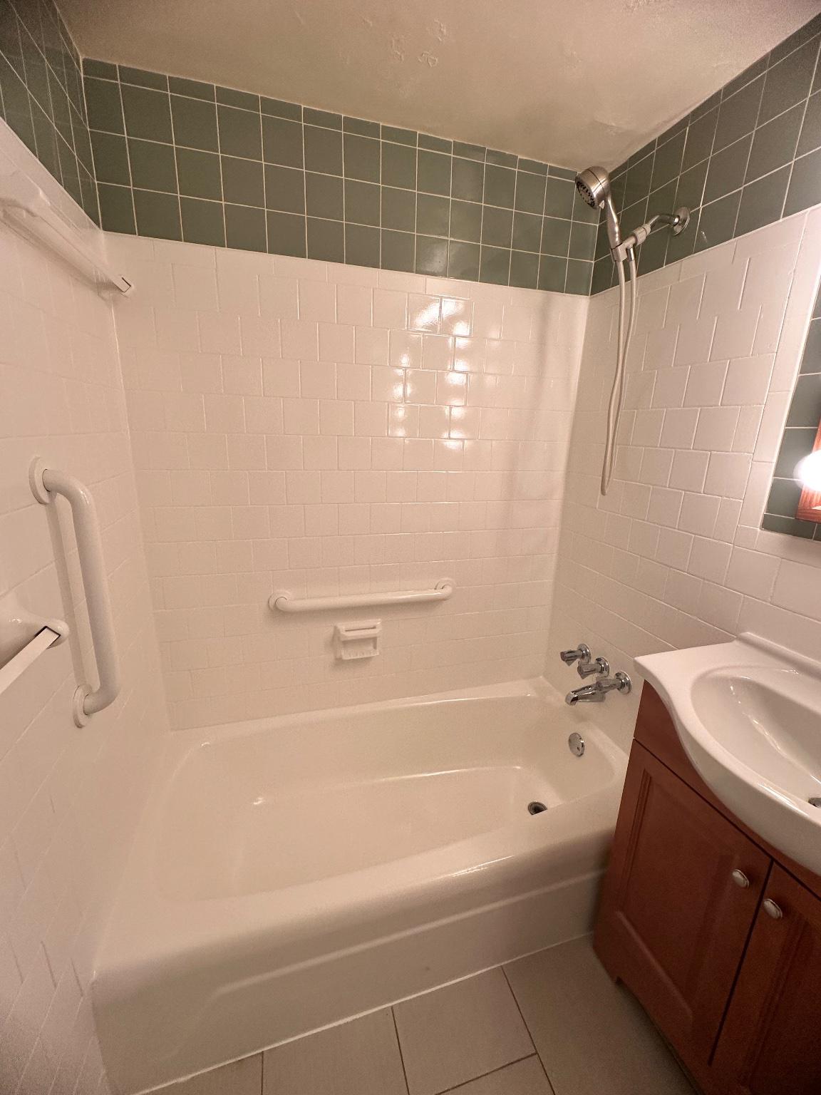 4600 Duke Street, Unit 701 Alexandria, VA 22304 - Photo 21 of 36 Newly glazed bathtub
