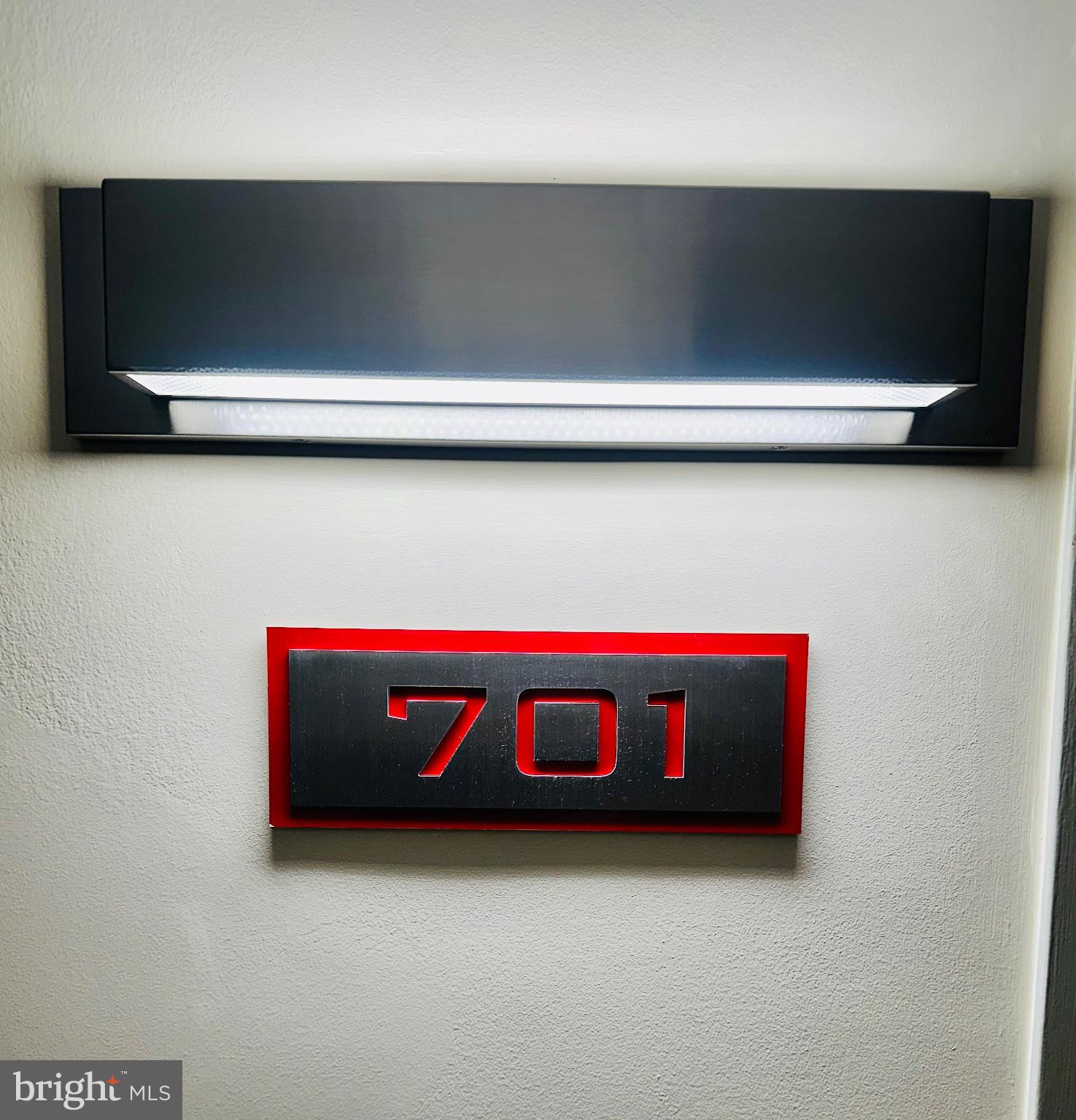 4600 Duke Street, Unit 701 Alexandria, VA 22304 - Photo 23 of 36 Modern elegance at door 701.