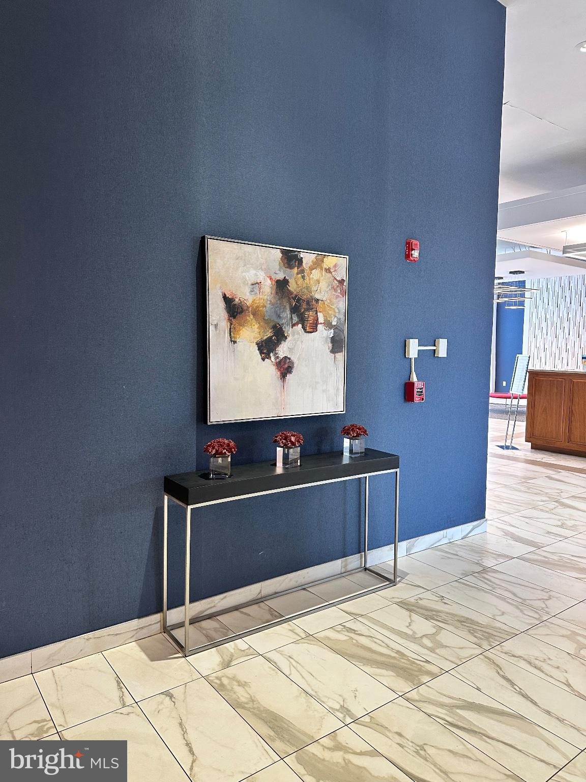 4600 Duke Street, Unit 701 Alexandria, VA 22304 - Photo 28 of 36 Modern elegance in a welcoming entryway.