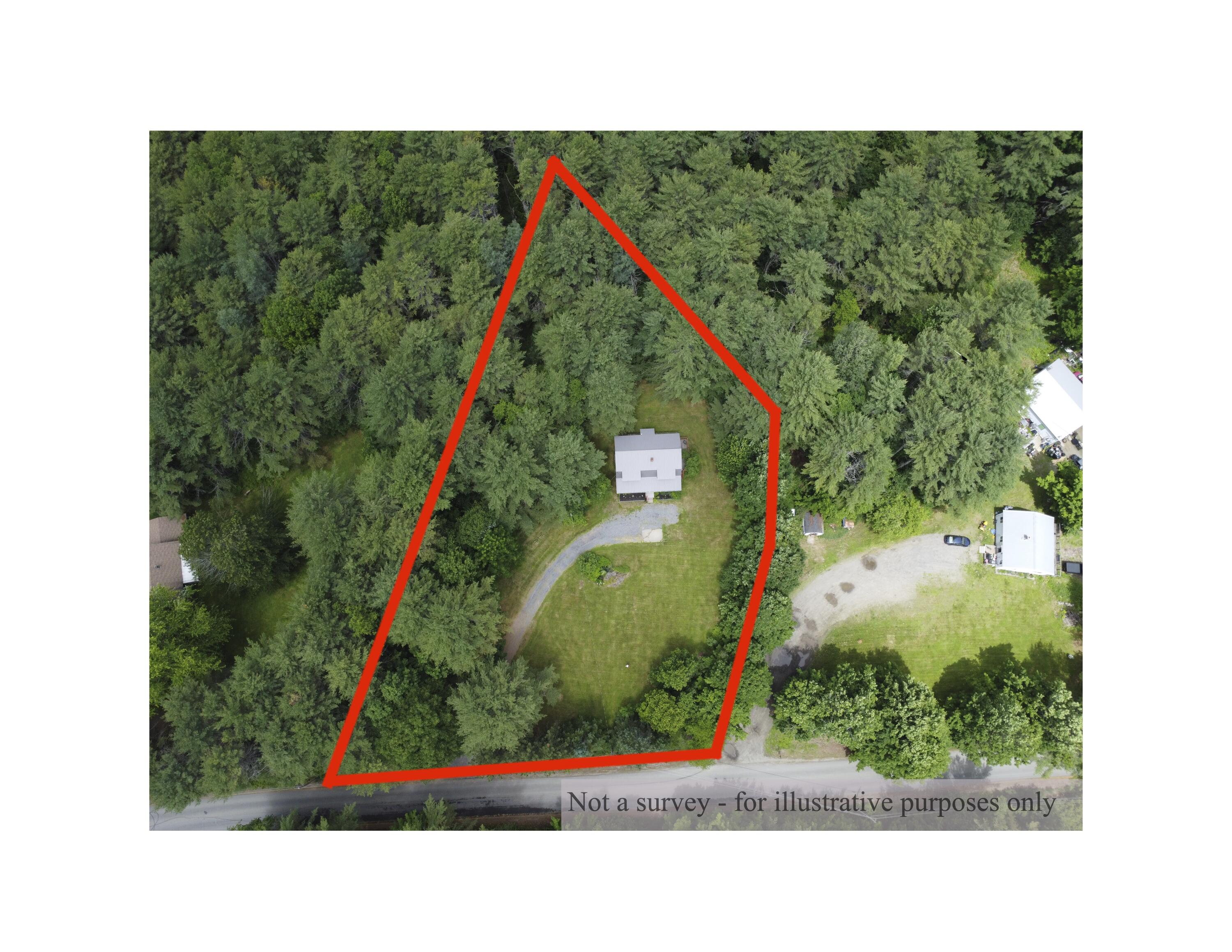 62 Crosby Road Windsor, ME 04363 - Photo 5 of 30 aerial lot lines