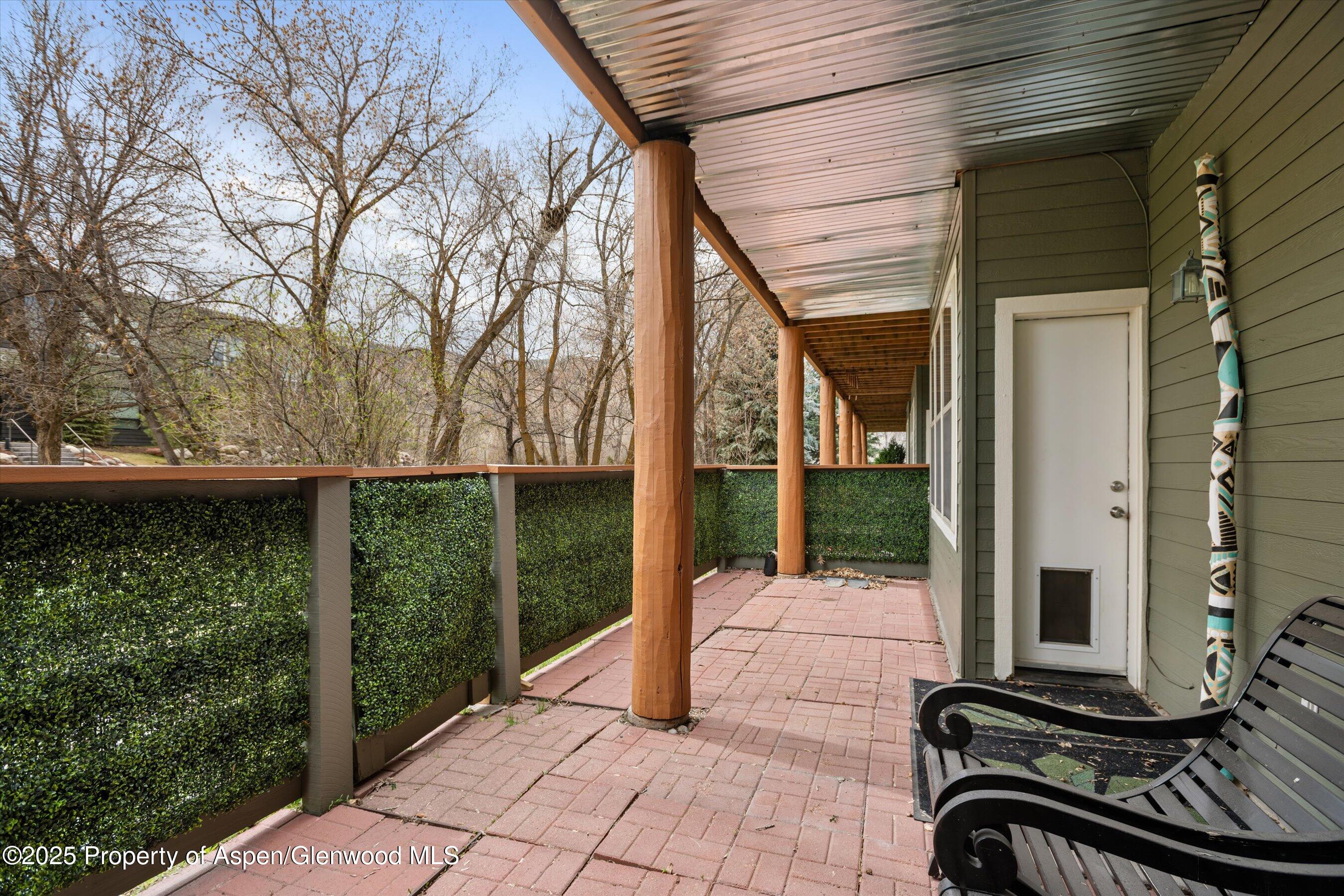 712 Evans Court Basalt, CO 81621 - Photo 20 of 23 a view of backyard with green space