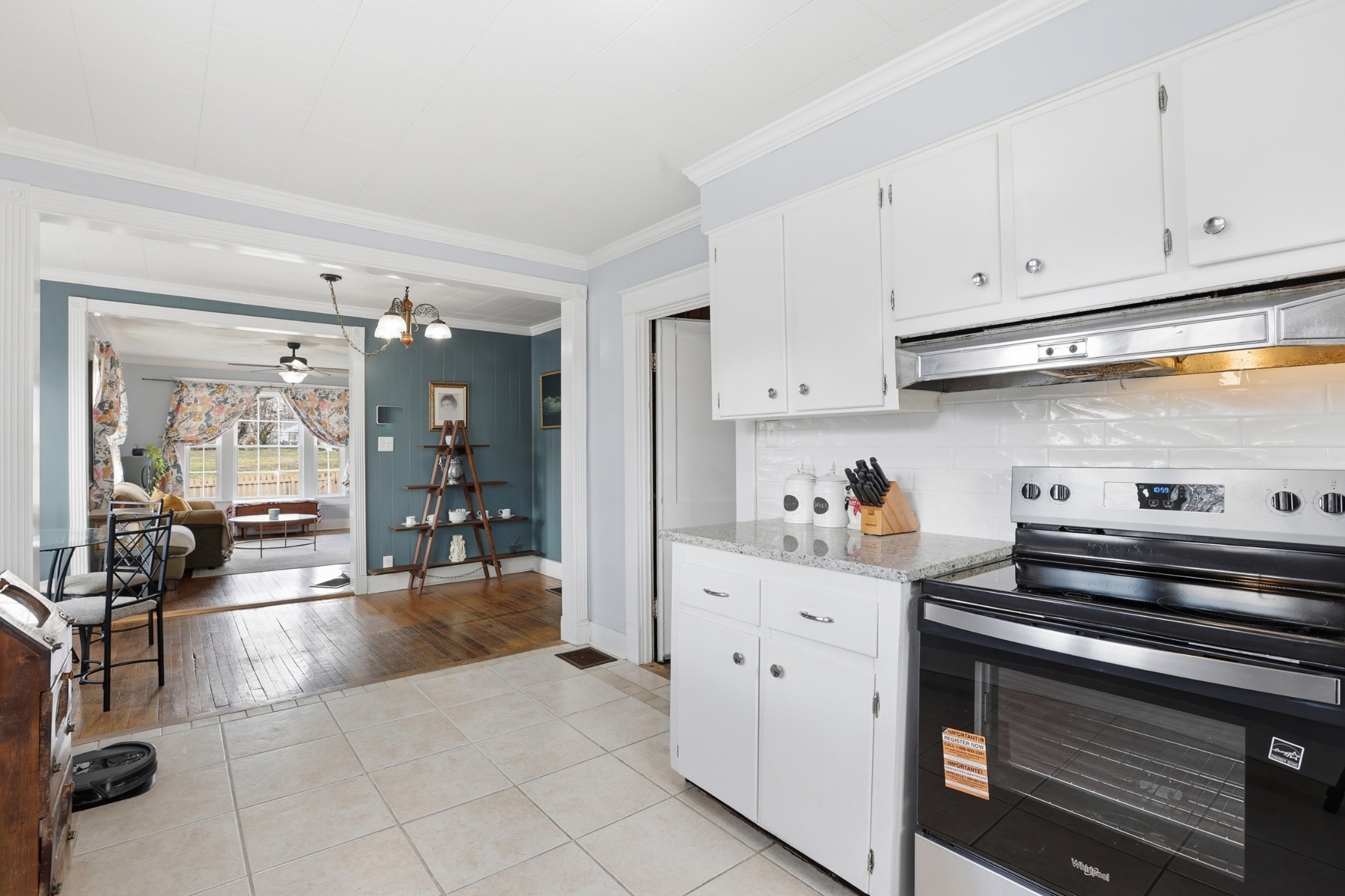103 Freeman Avenue Dickson, TN 37055 - Photo 7 of 16 a kitchen with stainless steel appliances a sink stove and cabinets