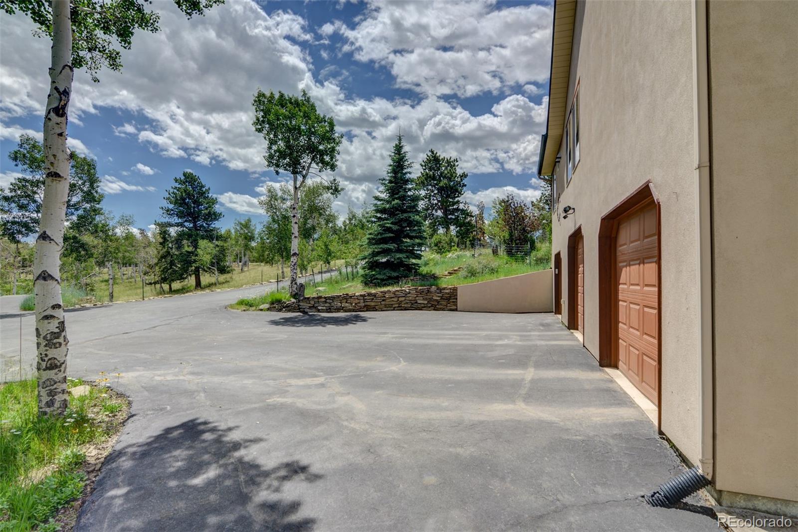 3135 Singletree Road Hartsel, CO 80449 - Photo 2 of 40 a view of a garden with pathway