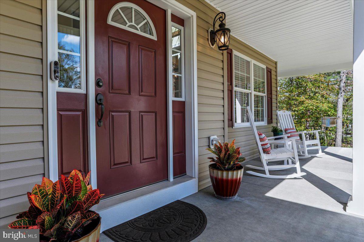 175 Lower View Road Strasburg, VA 22657 - Photo 8 of 100 Wide concrete wrap around porch