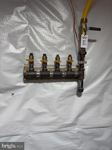 a close up of a stove top oven