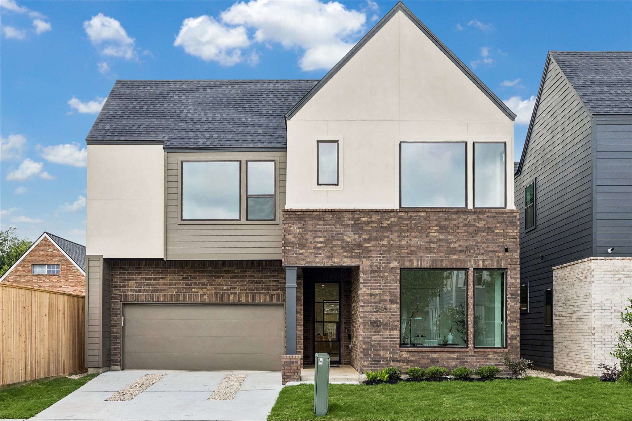 335 Harvard Street Houston, TX 77007 - Photo 1 of 35 Welcome to 335 Harvard Street. This beautiful new construction offers a private double-wide driveway.