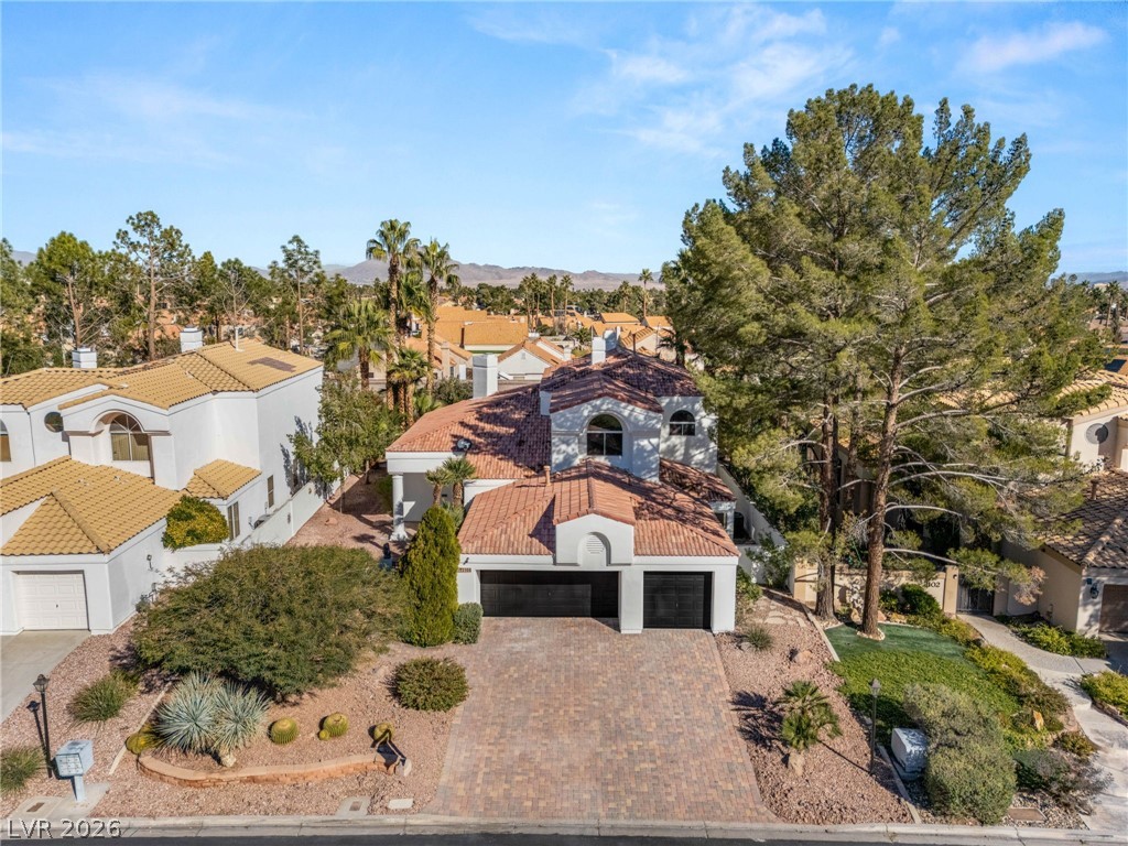 2104 Inverness Drive Henderson, NV 89074 - Photo 49 of 51 Aerial perspective of suburban area