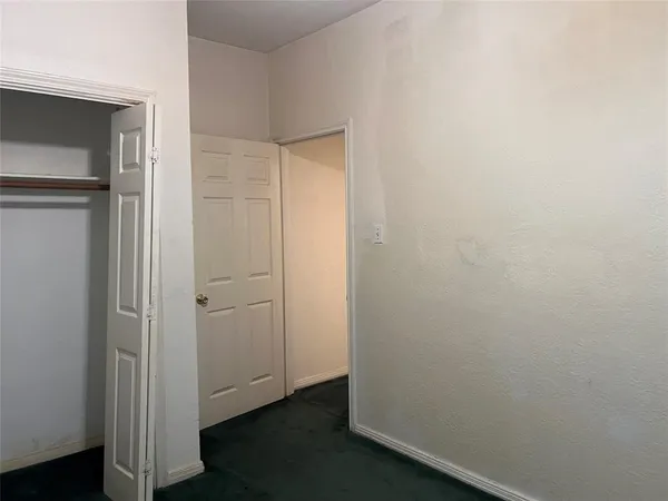 a view of closet area