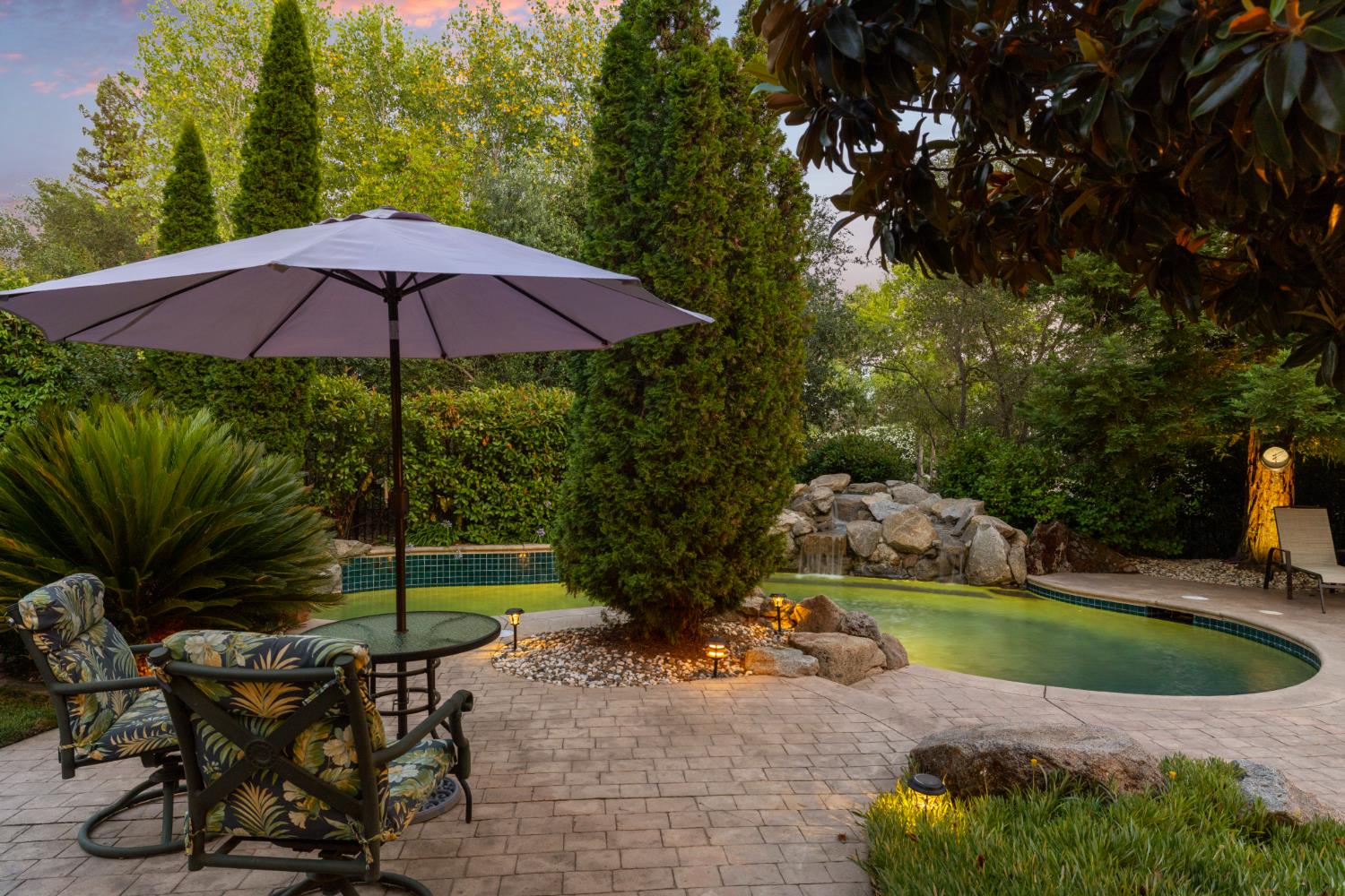 5869 Granite Hills Drive South Granite Bay, CA 95746 - Photo 55 of 66 a view of a backyard with sitting area