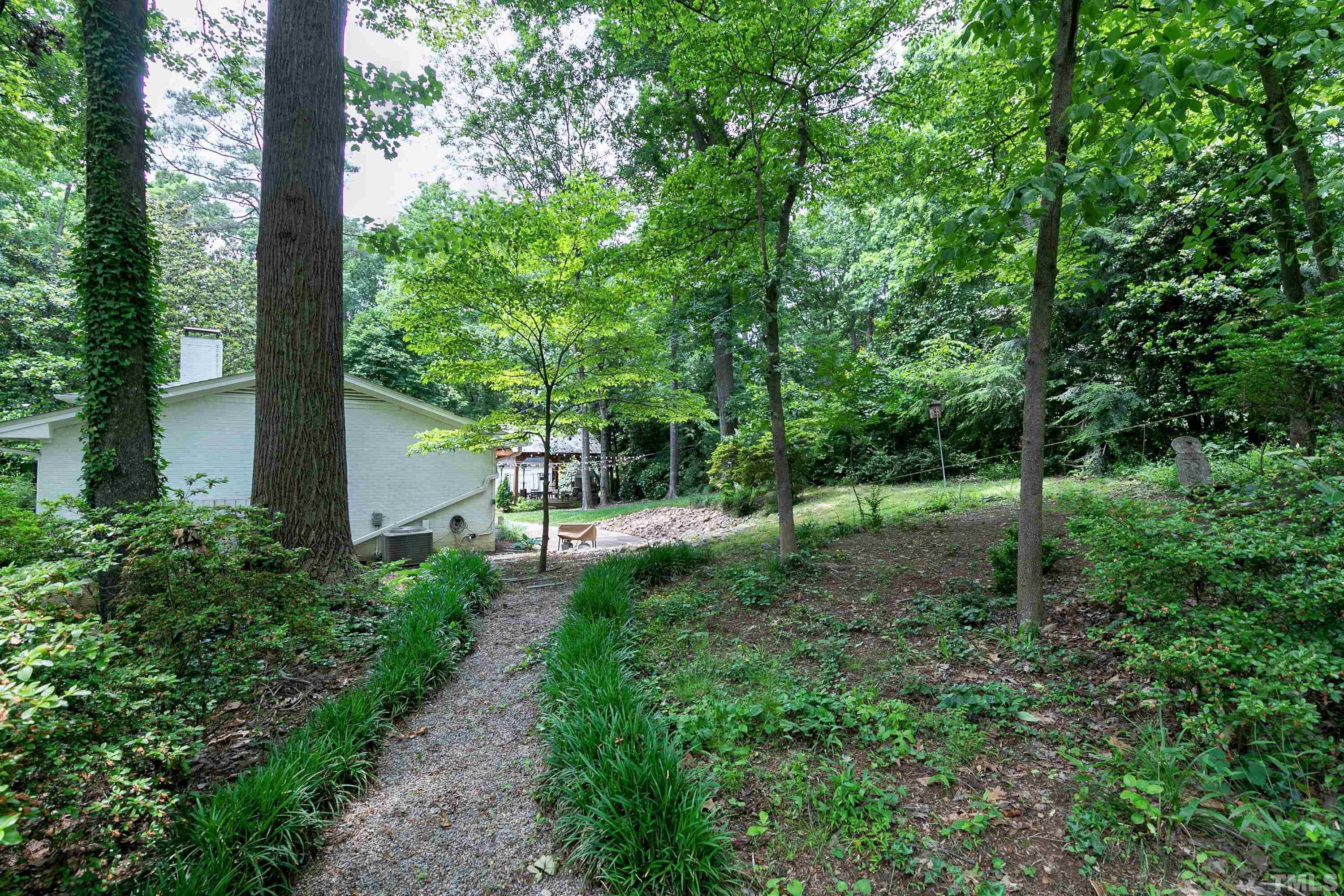 1300 Kingston Ridge Road Cary, NC 27511 - Photo 36 of 40 a view of backyard with green space
