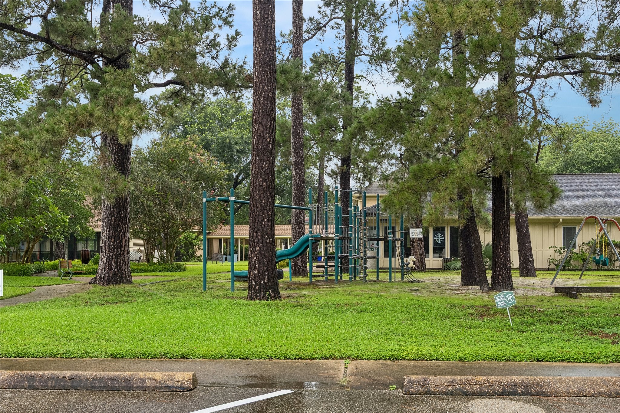306 Gessner Road Bunker Hill Village, TX 77024 - Photo 40 of 41 Playground behind the home.