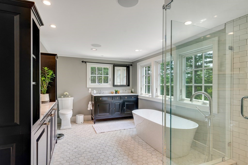 35 Sandy Pond Road Lincoln, MA 01773 - Photo 18 of 40 a living room with furniture and a large window