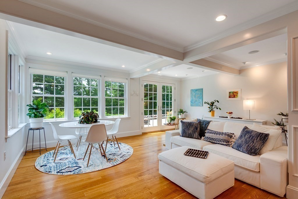 35 Sandy Pond Road Lincoln, MA 01773 - Photo 4 of 40 a living room with furniture and a table