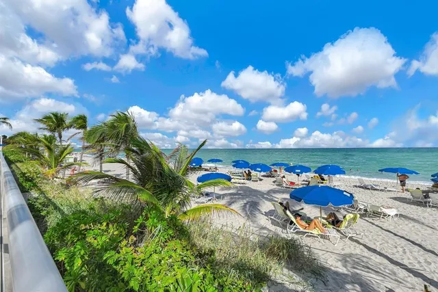 a front view of a building