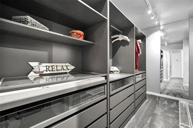 a view of rack on the wall