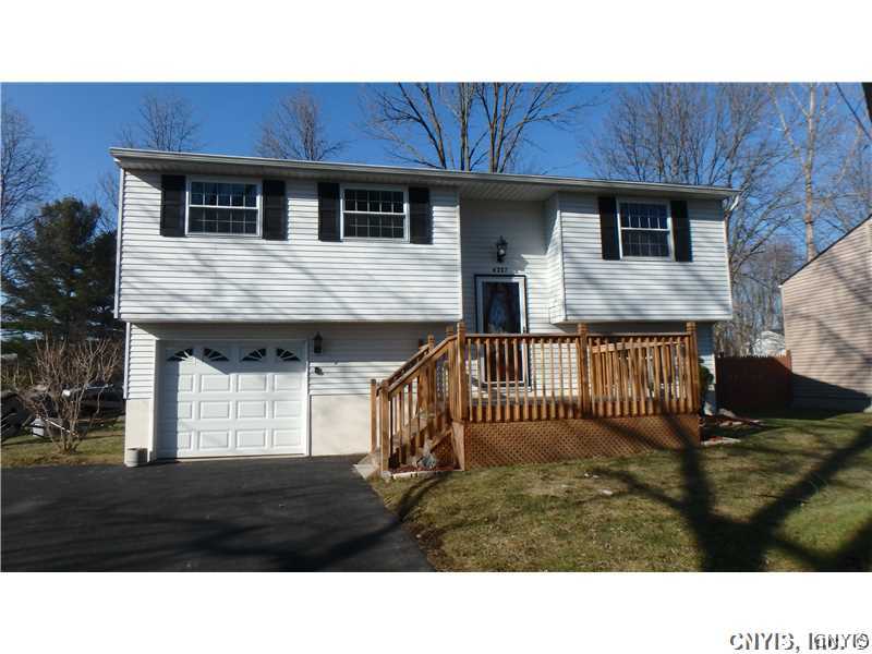 4227 Mill Run Road Clay, NY 13090 - Photo 1 of 1 Exterior Front. WELCOME TO 4227 MILL RUN RD...A VE