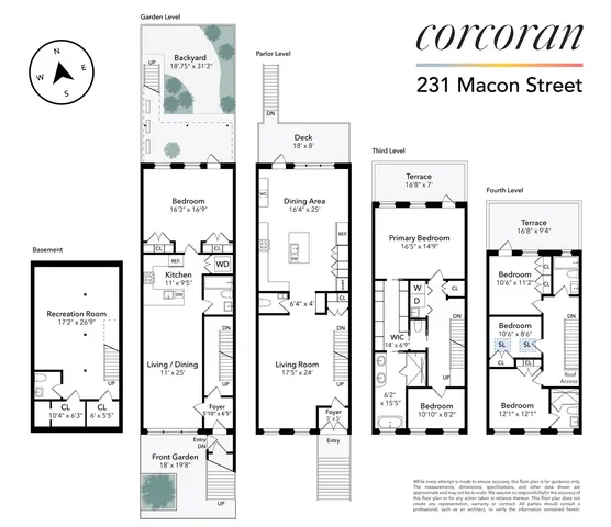 $2,999,000 | 231 Macon Street | Bedford-Stuyvesant