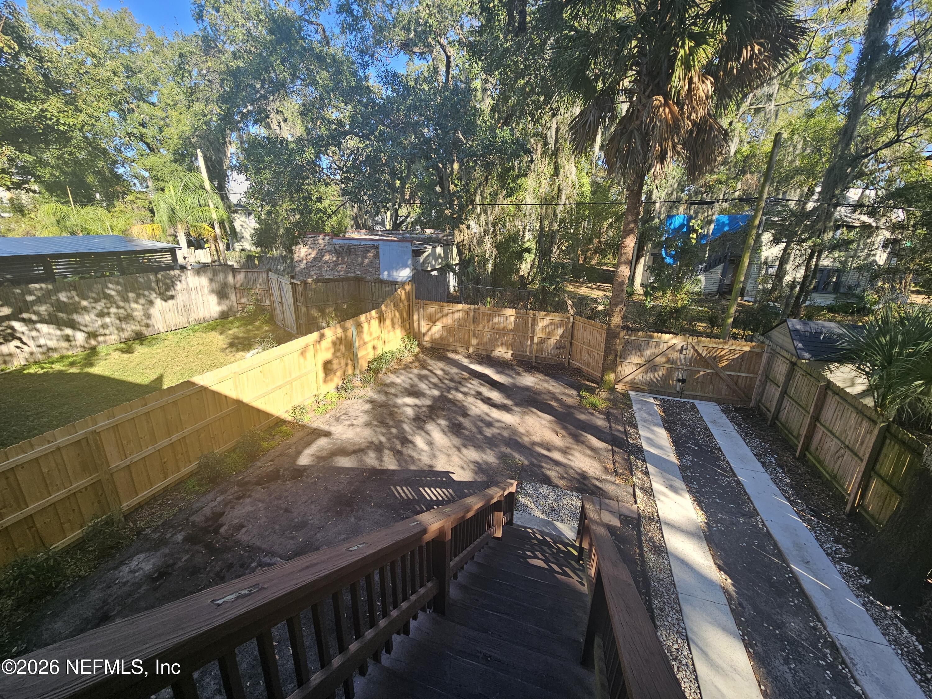 1425 Silver Street Jacksonville, FL 32206 - Photo 19 of 20 a view of a yard with an outdoor space