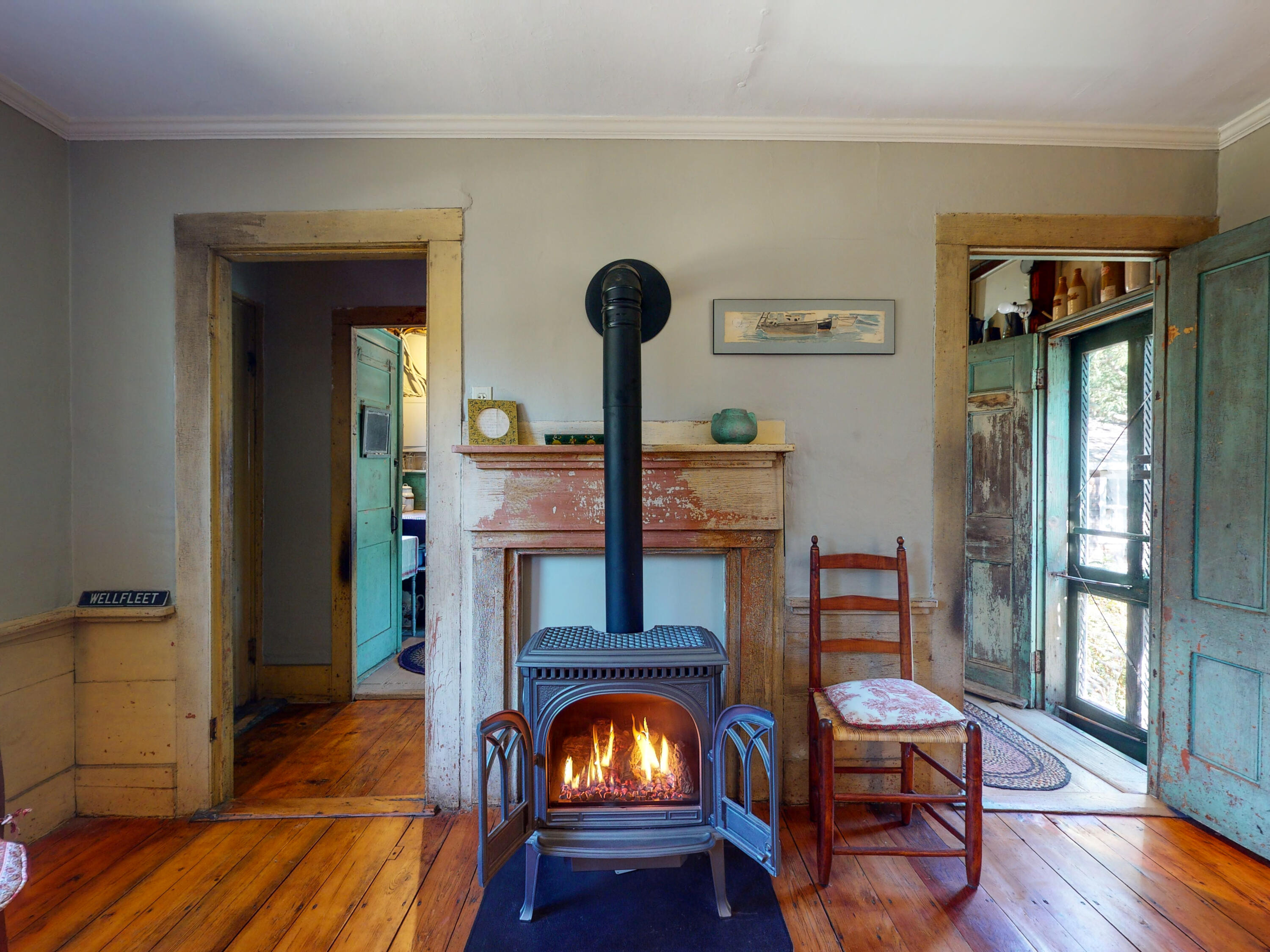 115 Cove Road Wellfleet, MA 02667 - Photo 11 of 49 a view of hall way with furniture