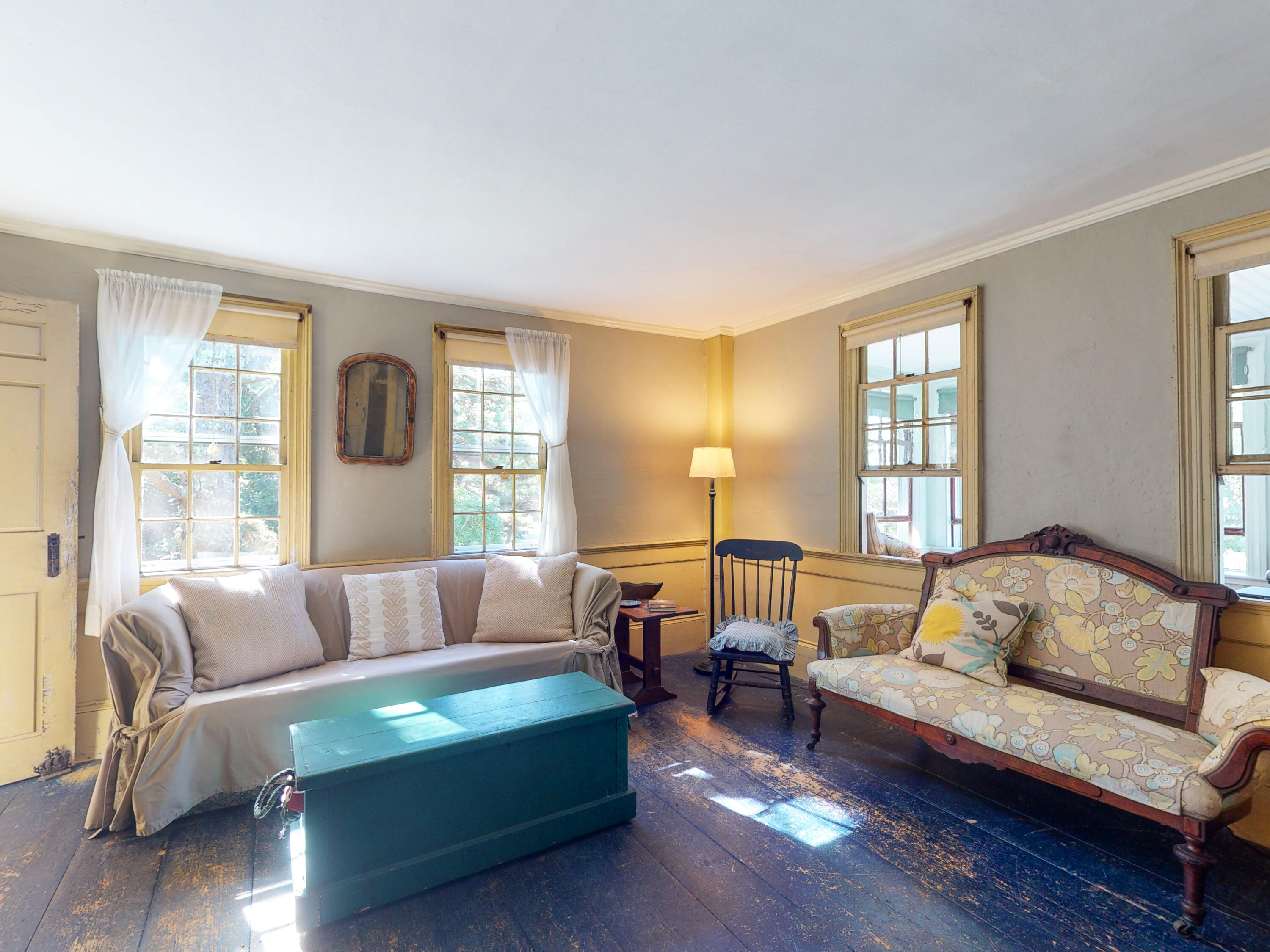 115 Cove Road Wellfleet, MA 02667 - Photo 3 of 49 a living room with furniture and a large window