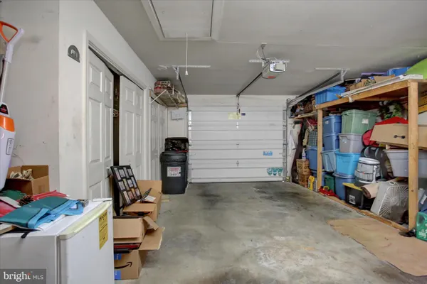 a view of storage and utility room