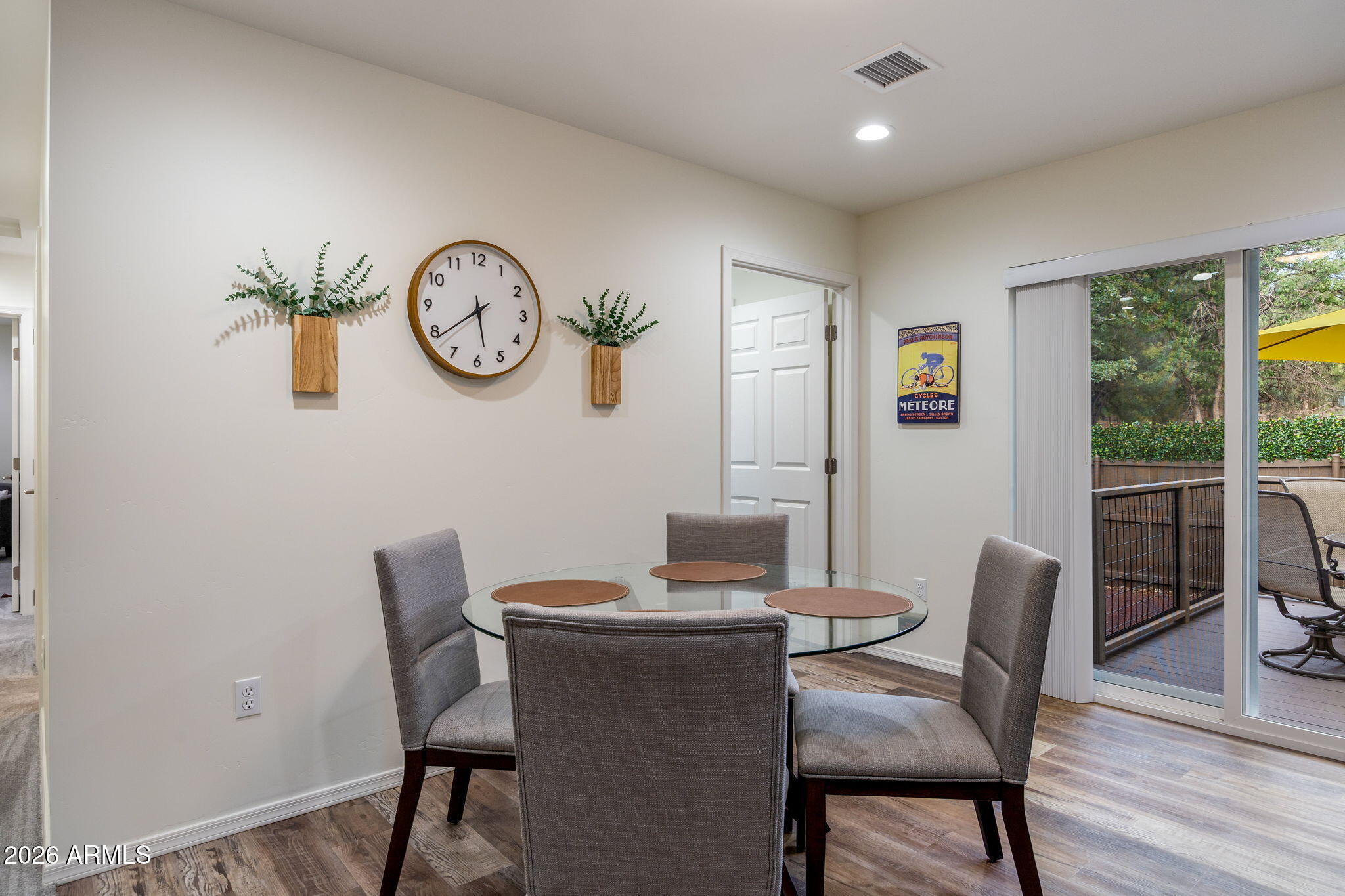5145 Drifting Snow Loop Pinetop, AZ 85935 - Photo 9 of 37 a view of a dining room with furniture window and wooden floor